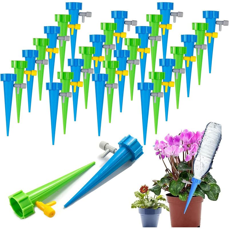 Perle Rare - 30pcs Drip Irrigation Kit, Drip Irrigation Kit, Micro Drip Garden System, Automatic Watering System
