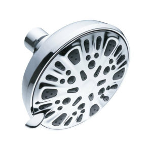 Perle Rare - Shower Head, Fixed High Pressurized Bathroom Water Saving Shower Head, 9 Shower Modes with Adjustable Water Pressure, 360° Swivel, wc