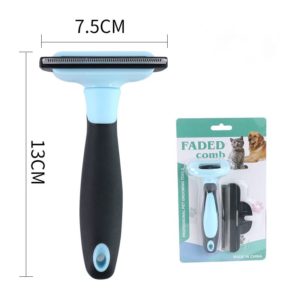 Pet Deshedding Grooming Tool Fur Shedding Rake Epilation Comb Trimmer Brush Remove Grooming Brush for Dog Cat