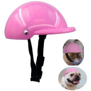 Pet Dog Helmet Doggie Hardhat for Puppy Chihuahua Blind Dogs Riding Motorcycles Bike Outdoor Activities to Protect Head Sunproof Rainproof Pet