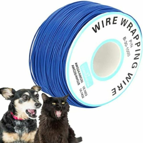 Pet Fence Wire 300m/984ft Dog Electric Fence Coil Wire Cable Underground Solid Electric Dog Fence System - Coil Wire