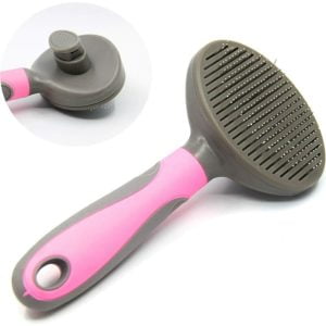 Pet Hair Comb Dog Grooming Remover Pet Undercoat Rake, Professional Comb Tool Kit Pet Hair Stripping Tool Dogs and Cats