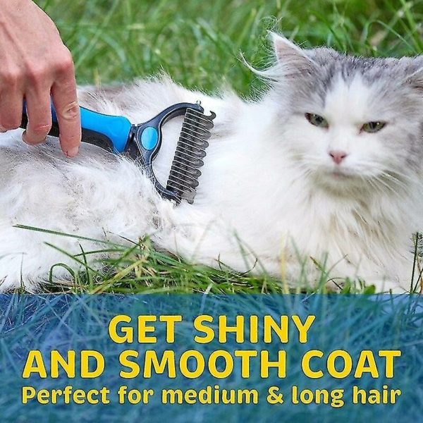 Pet Undercoat Rake Bathing Comb Detangling Tool Brushes for Pets Dogs Cat