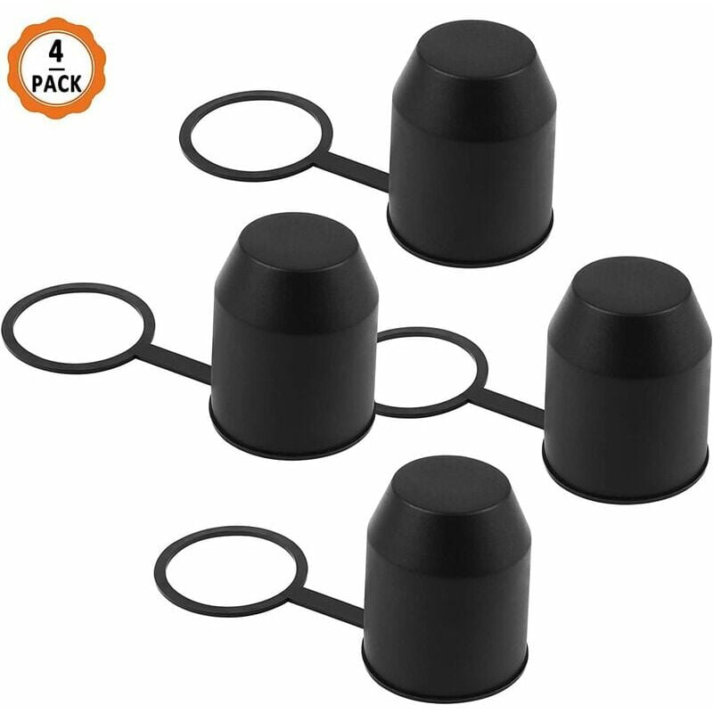 Piece coupling ball protection, coupling ball protection coupling ball cover Ø 50mm trailer coupling accessories for against abrasion and dirt