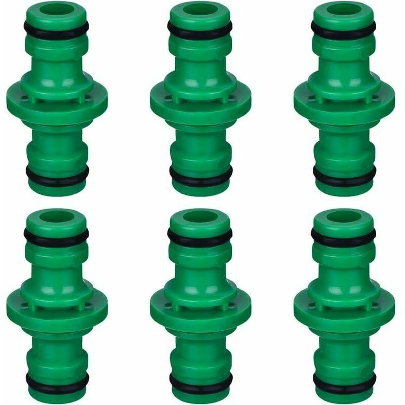 thumbnail image 2 of ERKOON 8er Double Ale Hose Connector Set 1/2 Inch Two Way Hose Extender Extension Hose 2 of 13