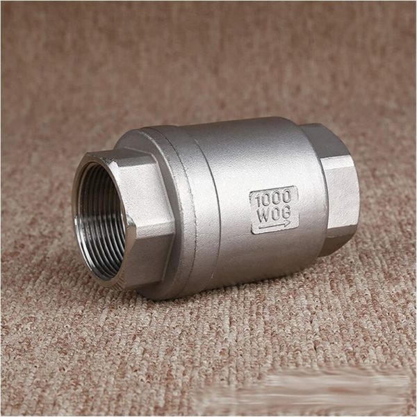 Pipe Fittings 1/2 DN15 DN20 DN25 DN25 Female Valve 304 Stainless Steel In-Line Valve Vertical Vertical 1000 wog Garden Hose Fitting (Specification: