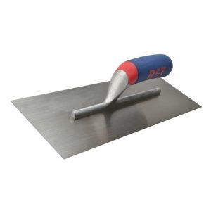 Plasterer's Finishing Trowel Carbon Steel Soft Touch Handle 13 x 4.1/2in - R.s.t.