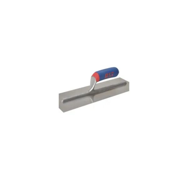 Plasterer's Finishing Trowel Stainless Steel Soft Touch Handle 13 x 5in