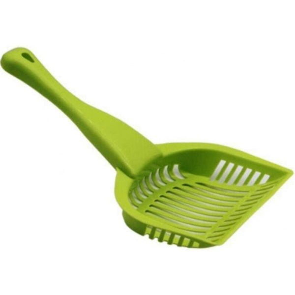 Plastic Cat Litter Shovel Handle Long Handle Cleaning Grooming Sand Waste Shovel Cleaning Tool