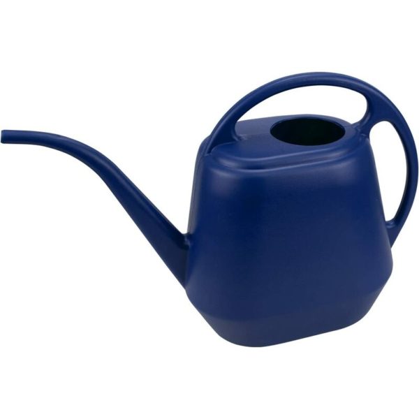Plastic Watering Can, 1-Gallon, Blue