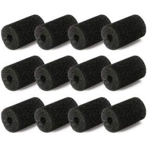 Polaris Pool Cleaner Parts, 12-Pack - Sweep Hose Tail Scrubbers Replacement, Pool Cleaner Backup Filter Parts - Langray