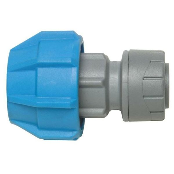 PolyPlumb Polyfast PB423222 32mm x 22mm mdpe Adaptor - Single - Polypipe