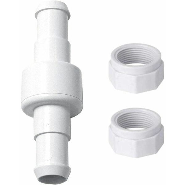 Pool Cleaner - Connection Assembly with Polaris 280, 380, 180 Pool Cleaner D20 Swivel Hose & D15 Hose Nut & Swivel Hose Connector