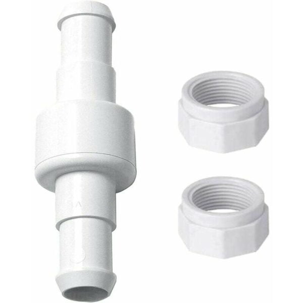Pool Cleaner - Connector Assembly with Polaris 280, 380, 180 Pool Cleaner D20 Swivel Hose & D15 Hose Nut & Swivel Hose Connector