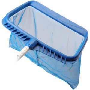 Pool Skimmer Net Removal Leaf Rake with Deep Bag Swimming Pool Cleaning Tool with Heavy-Duty Frames Deep Mesh Nets