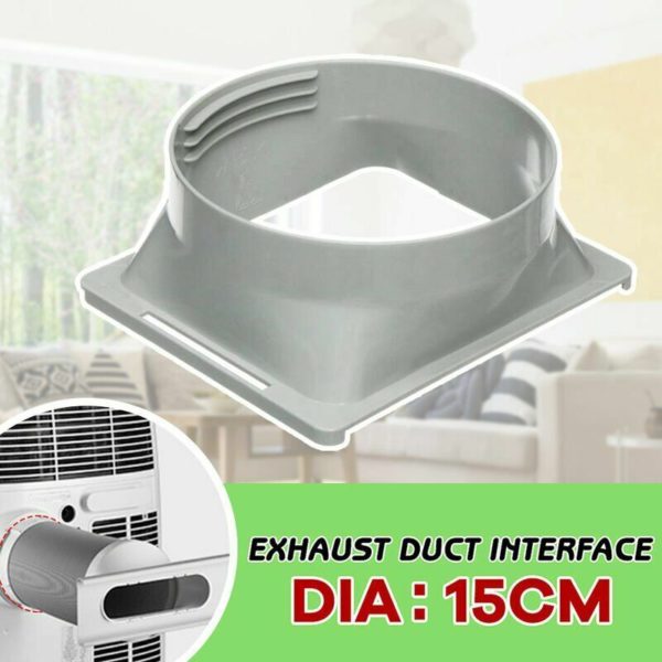 Portable Air Conditioner Hose Extension Fitting, Universal Air Conditioner Exhaust Hose Fitting, 15cm Fitting