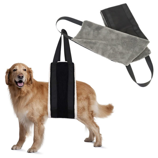 Portable Dog Sling for Hind Legs, Hip Support Harness to Help Lift Hind for K9 Cruciate Ligament Rehabilitation Old Canine Aid