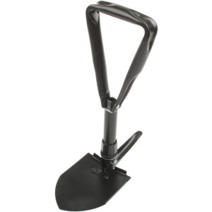 Portable Folding Shovel with Storage Pouch - Great for Shoveling Dirt or Snow - Great for Gardening, Camping, Hiking, Outdoor Work or Maintenance 61