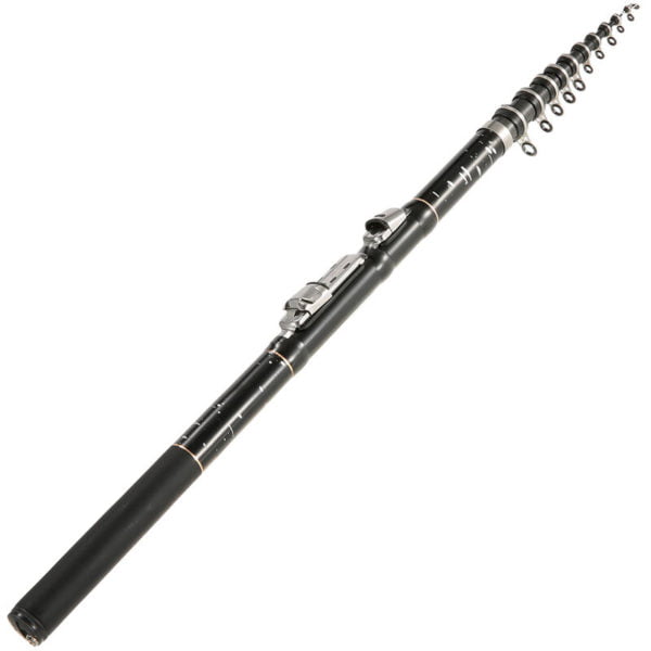 Portable Telescopic Fishing Rod Carbon Fiber Ultra Light Retractable Fishing Rod Pole Carp Fishing Tackle Accessory, 3.6m - 3.6m