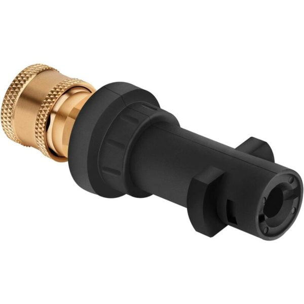 Pressure Washer Adapter for Karcher K2 - K7, converts bayonet fitting to 1/4 quick connect type, 3000 psi