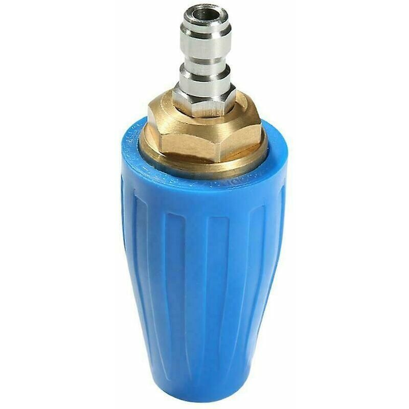 Pressure Washer Rotating Turbo Nozzle Spray Tip 4000psi + 1/4" Connection