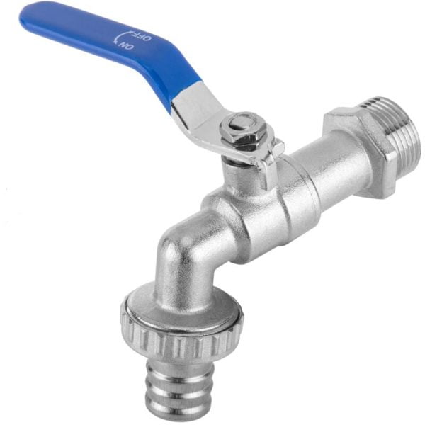 Primematik - 3/4- 1 elbow faucet ball with hose adapter