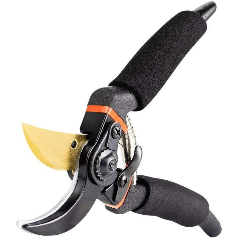 Professional 8 inches Premium Titanium Bypass Pruning Shears, Premium ...