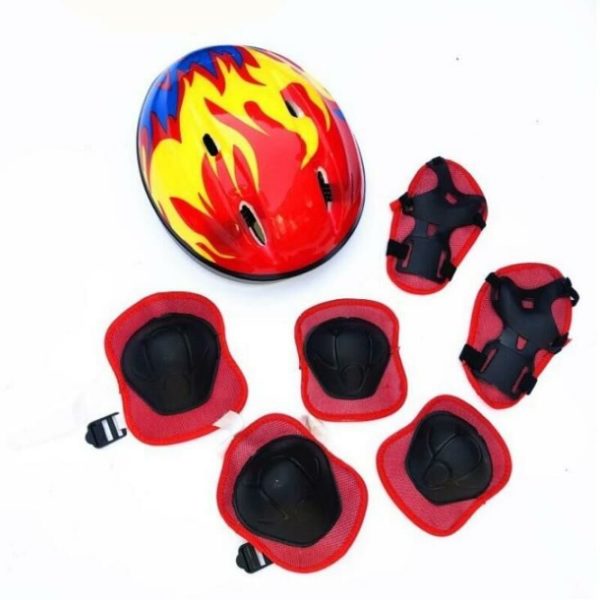 Protective set for children, protectors, protective equipment, children's knee pad set with helmet for inline skateboarding, bicycle, roller skating
