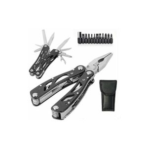 Qersta - Pliers and multi-tool Multi-tool pliers, stainless steel durable multi-purpose pocket folding pliers