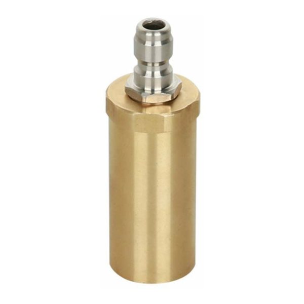 Qersta - Pressure Washer Turbo Nozzle,3600 psi Rotary Pressure Washer Turbo Nozzle Pure Copper High Pressure Rotary Nozzle for Garden Cleaning,2.0
