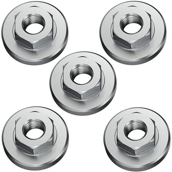 Quick Release Nut Locking Nut, 5 Quick Release Lock Nut, Nut Accessories For All Angle Grinders