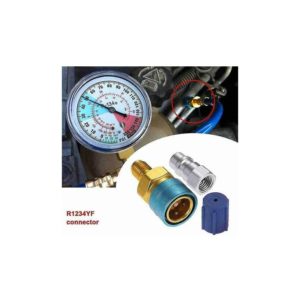 R1234yf to R134a Low Side Fitting Hose Adapter Quick Conditioning and Refrigerant Connection Easy Automatic Quick Coupling Air J1s5