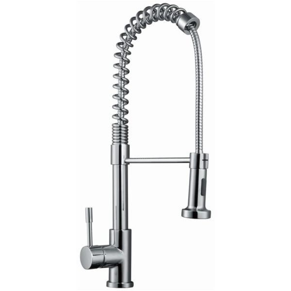 RAK RAKKIT012 Pull Out Kitchen Sink Mixer Tap Side Lever - Chrome