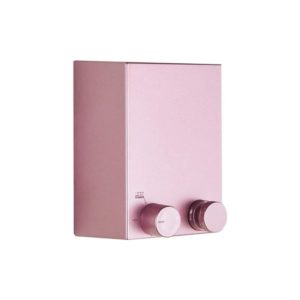 Rack Invisible clothesline for balcony - Retractable steel wire - Without perforation - Telescopic - Color: pink - Size: 420 cm
