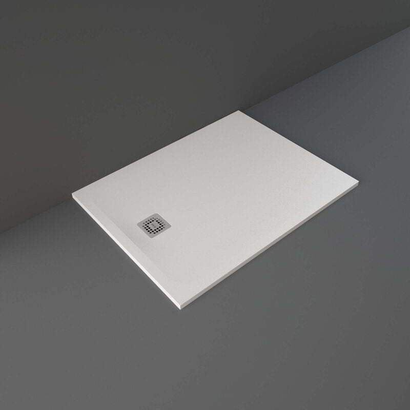 Rak Feeling Rectangular Shower Tray 1200mm x 900mm Solid White