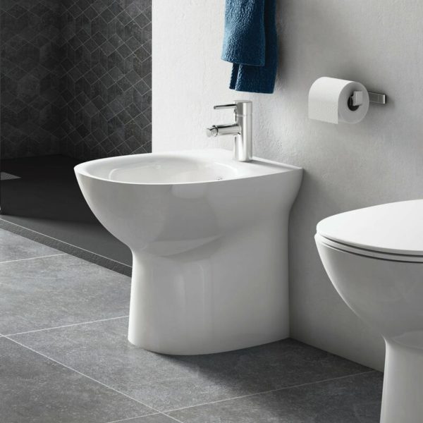 Rak Morning Back To Wall Comfort Height Bidet 520mm Projection - White