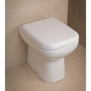 Rak Origin Back To Wall Toilet Pan Including Seat wc Short Projection Compact - White