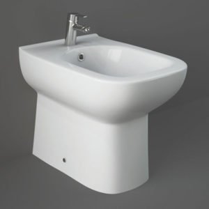Rak Origin Back to Wall Bidet 500mm Projection - White