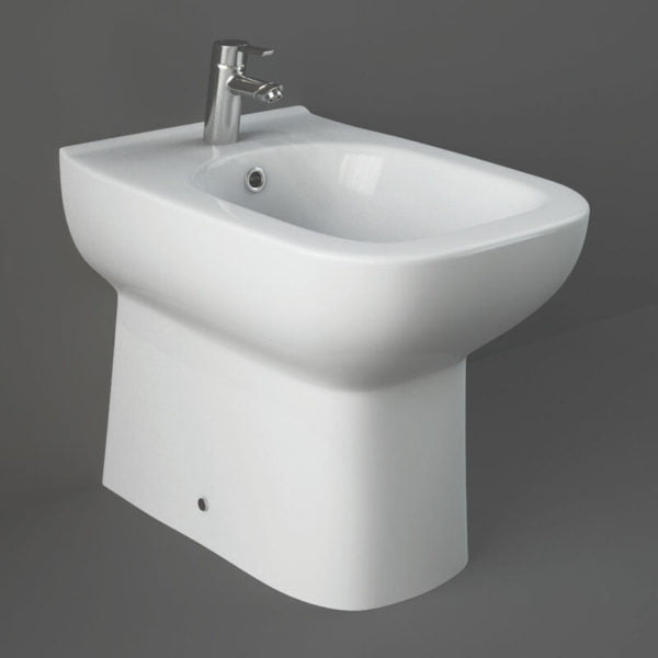 Rak Origin Back to Wall Bidet 500mm Projection - White