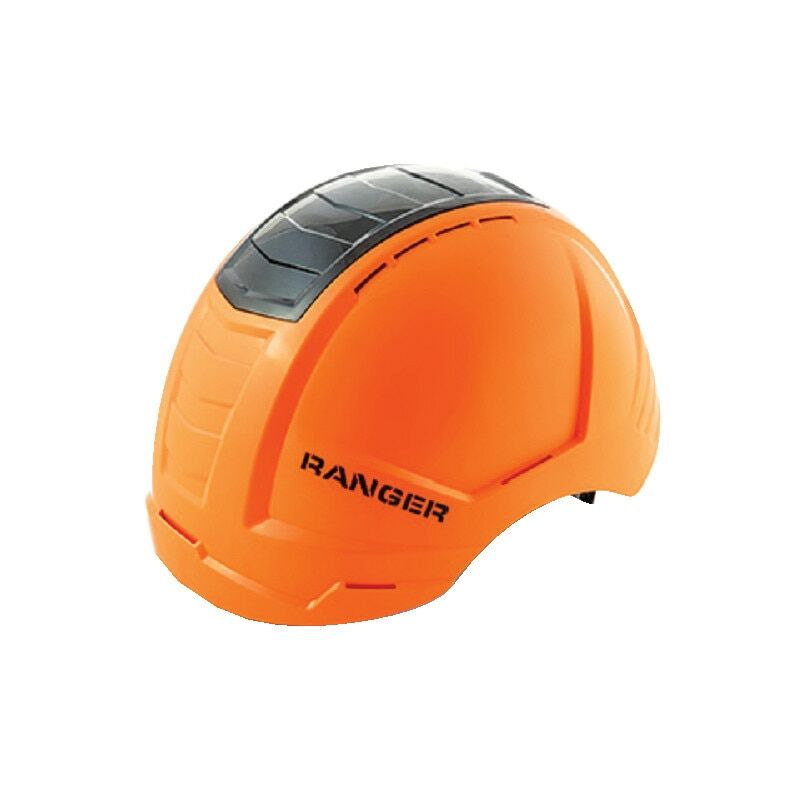 Ranger Hi-vis Orange Safety Helmet with Black Crash Box - Orange Black - Alpha Solway