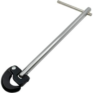 Readcly - Adjustable Sink Wrench, 27.9 Adjustable Faucet Nut Wrench Telescopic Sink Wrench for Fixing Back and Union Nuts Under Sink