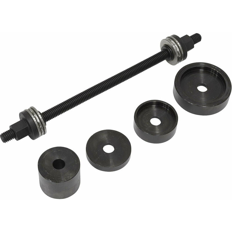 Rear Trailing Arm Bush Removal & Install Tool - 4x Cups - For fiat Panda 03-12