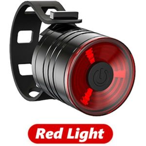 Red Bike Lights Outdoor Cycling Rear Taillight Helmet Headlight Lamp Mountain Road Bike Bicycle Flashlight