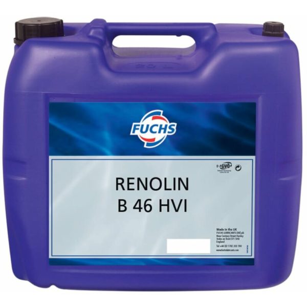 Renolin B46 hvi Hydraulic Oil 20LTR - Fuchs