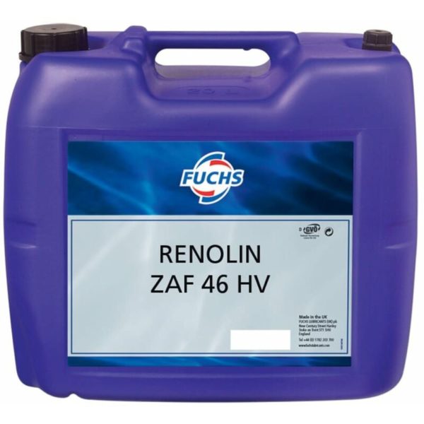 Renolin zaf 46 hv Hydraulic Oil 20LTR - Fuchs