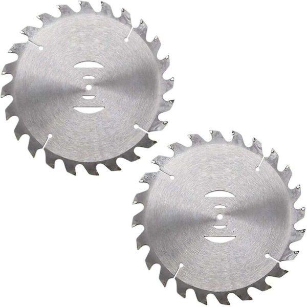 Replacement Blade Heads, Grass Trimmer Lawn Mower Blades, Brush Cutter Heads, Weed Killer Blade(Sawblade x 2)