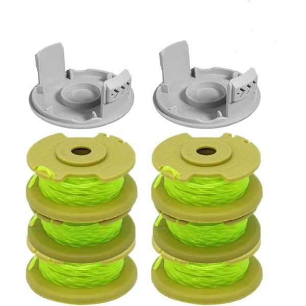 Replacement Spool for Ryobi One Plus AC80RL3 18V 24V 40V RY40204 RY40220 ZRP2080 Trimmer (8pcs)