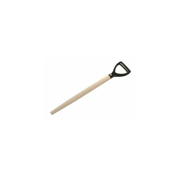 Replacement wooden spade d handle wood spare shaft tapered garden shovel fork