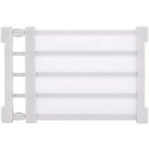 Retractable Closet Compartment Shelf Telescopic Divider Closet Divider Platform White, m