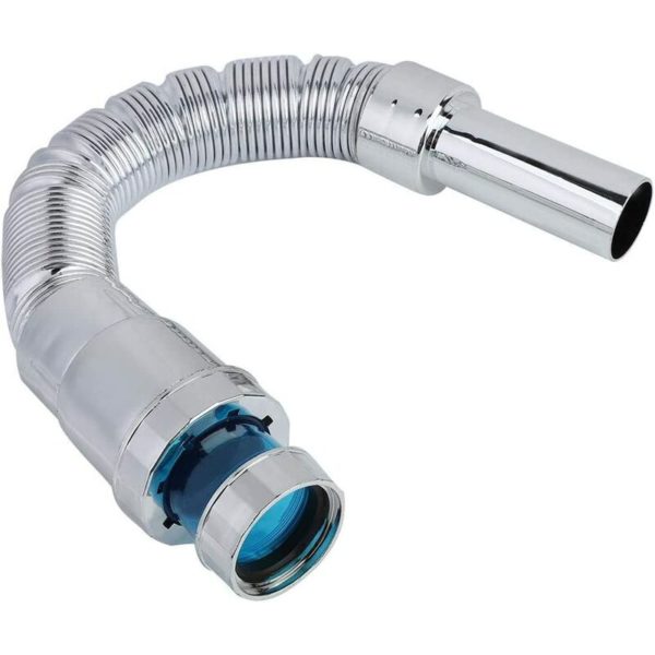 Retractable Flexible Steel Drain Hose ABS Odor Resistant Sink Hose Sink Basin Water Drain Hose for Bathroom and Kitchen